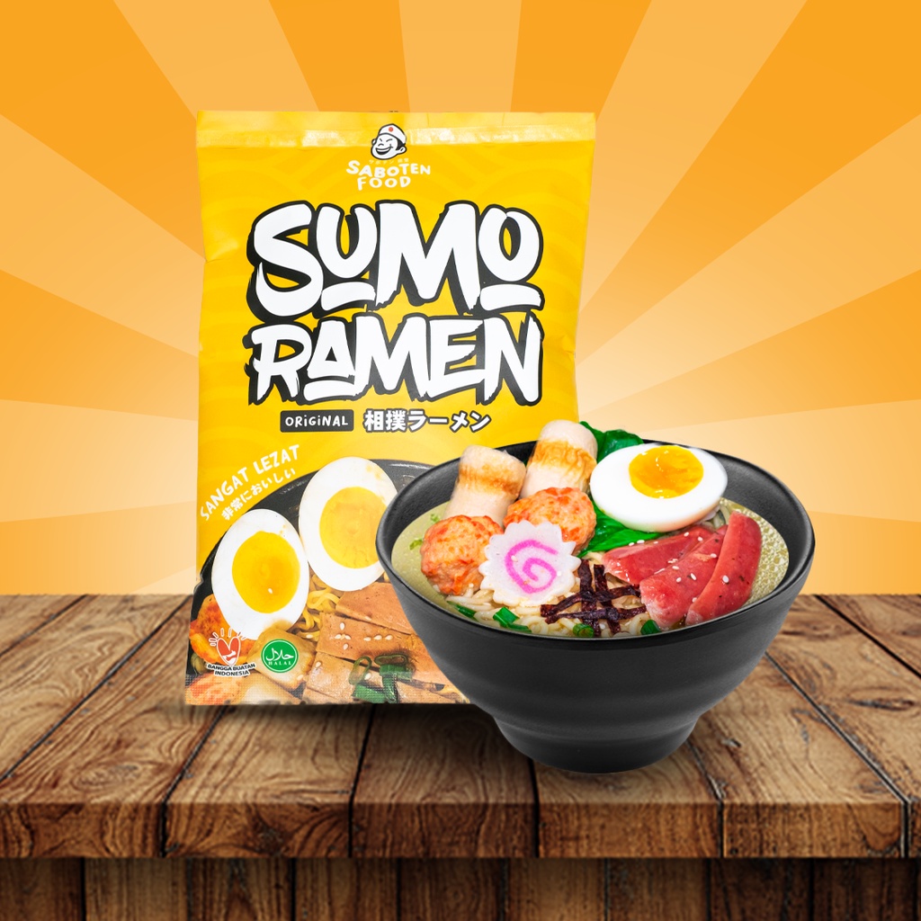 

Original Sumo Ramen Instan Halal by Saboten - 90g