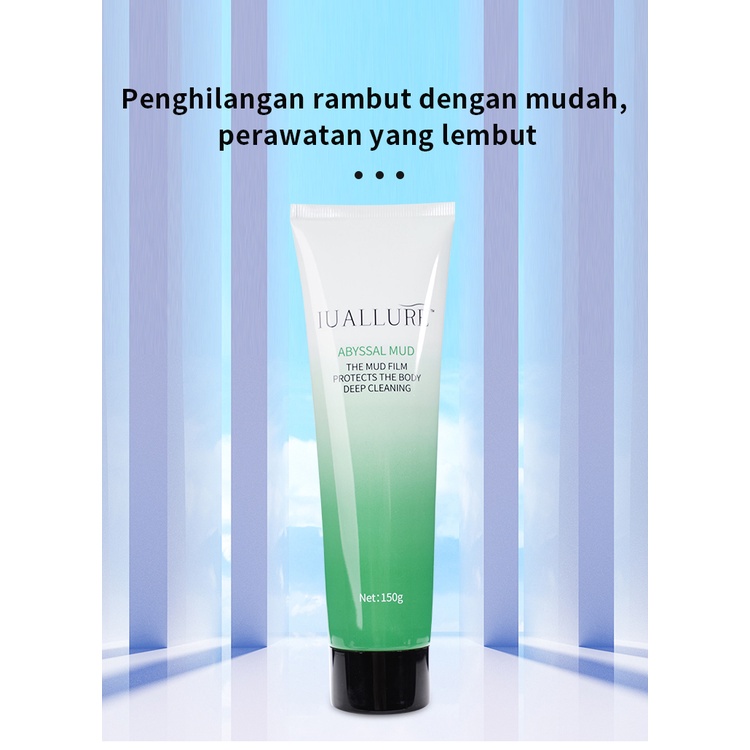 Krim pemutih sabun pemutih cream pemutih badan 150ml Deep Sea Mud Deep Cleansing Skin Exfoliating Body Whitening Milk Krim Pemutih Wajah