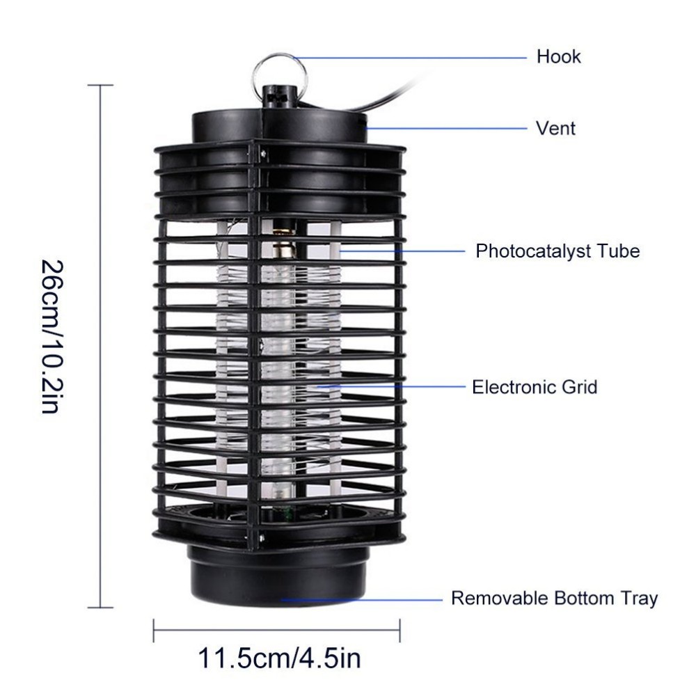 Mosquito Killer Lampu B10 LED Perangkap Pembasmi Nyamuk Alat Pembunuh Nyamuk &amp; Serangga Insect