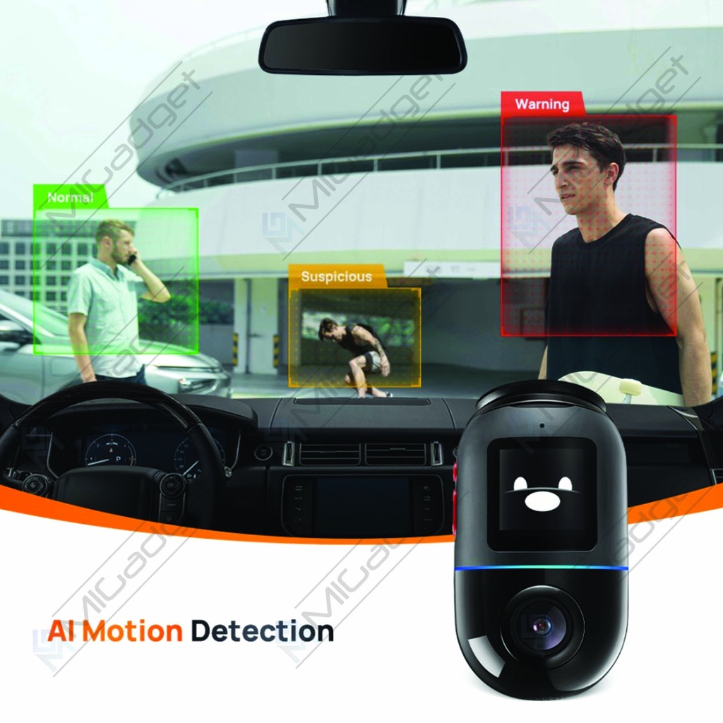 70mai Dash Cam Omni X200 360° Full View 4G Connect HD 1080P FOV 140°