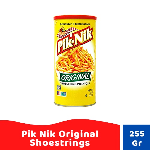 

Pik Nik Original Shoestrings Fries/ kentang Goreng 255 gr