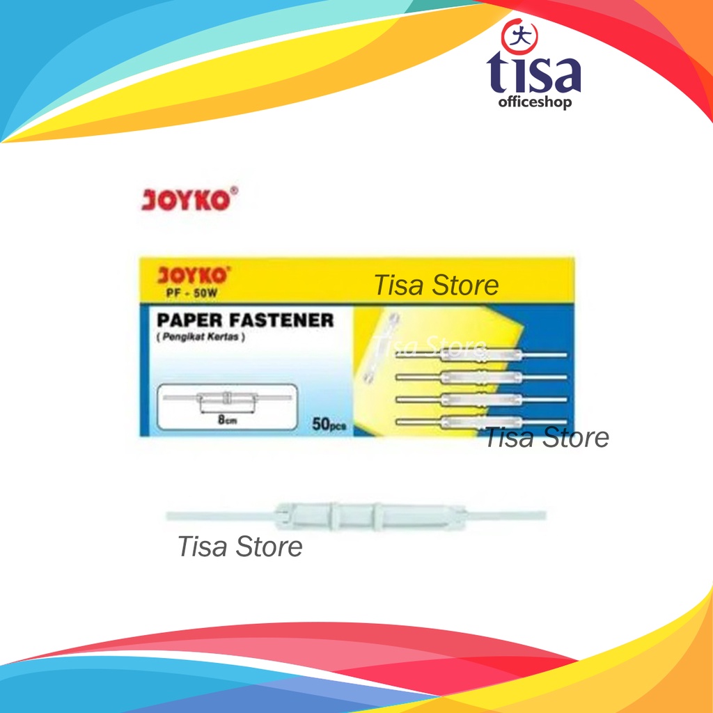 

Acco Plastik / Paper Fastener / Pengikat Kertas JOYKO