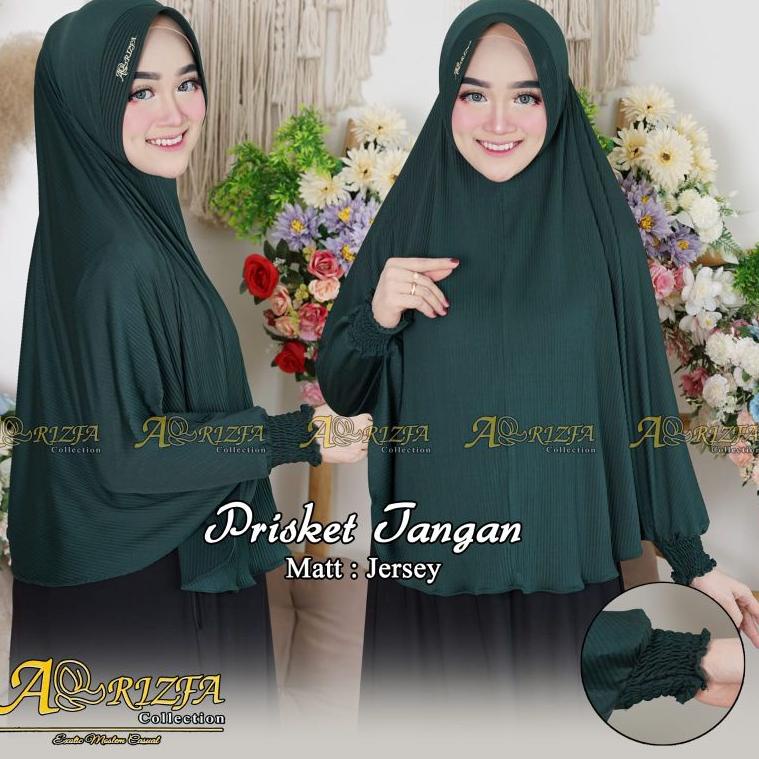 HOT SALE JILBAB LENGAN PLISKET/HIJAB TANGAN PLISKET/JILBAB JUMBO/HIJAB SYAR'I ORI AR-RIZFA