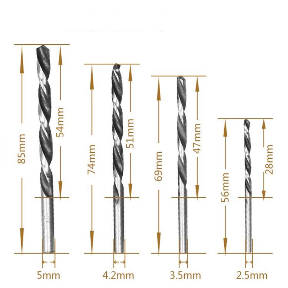 Hand Tap Set 9pcs - Screw M3-M6 Wrench Holder - Reversible Taps