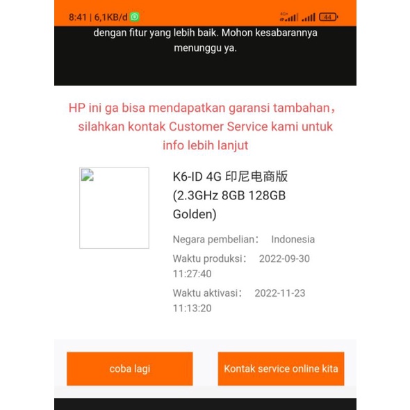 redmi note 10 pro bekas 8/128