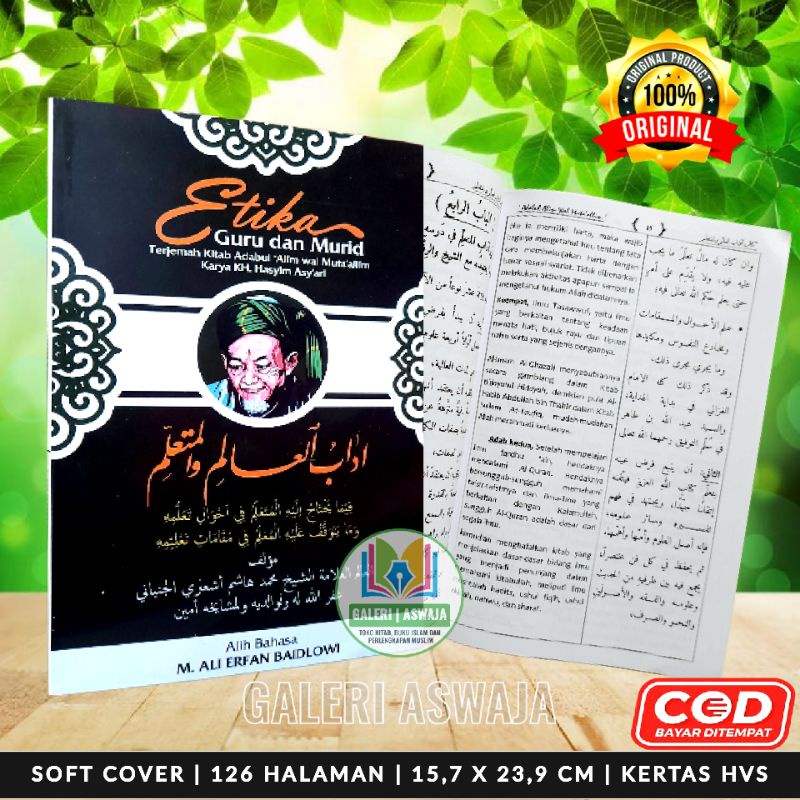 Etika Guru Dan Murid Terjemah Kitab Adabul Alim Wal Muta'allim Terjemah Adabul Alim Wal Muta'allim T
