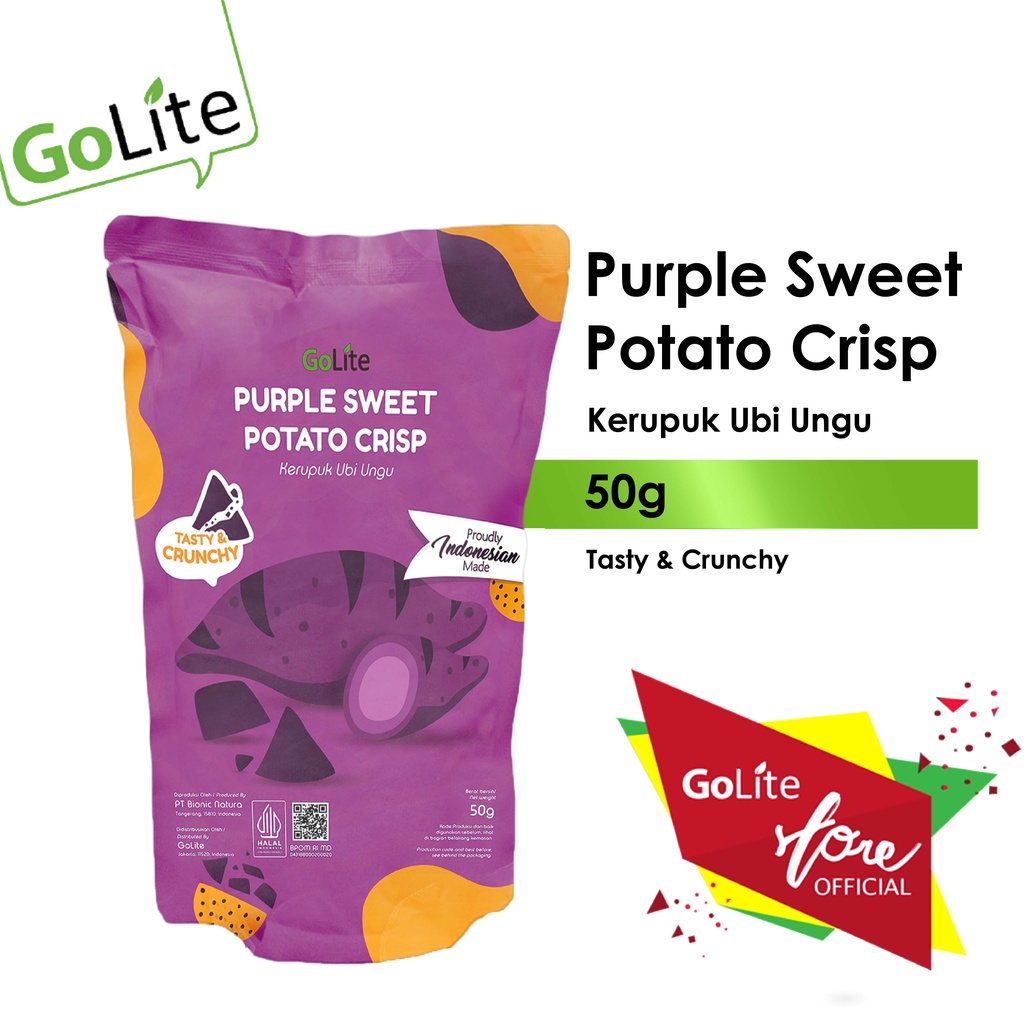 

Chips Keripik Ubi 50g - GoLite