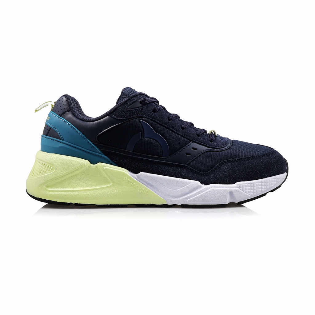 SEPATU SNEAKERS RUNNING ORTUSEIGHT MONTREAL - NAVY WHITE LIME