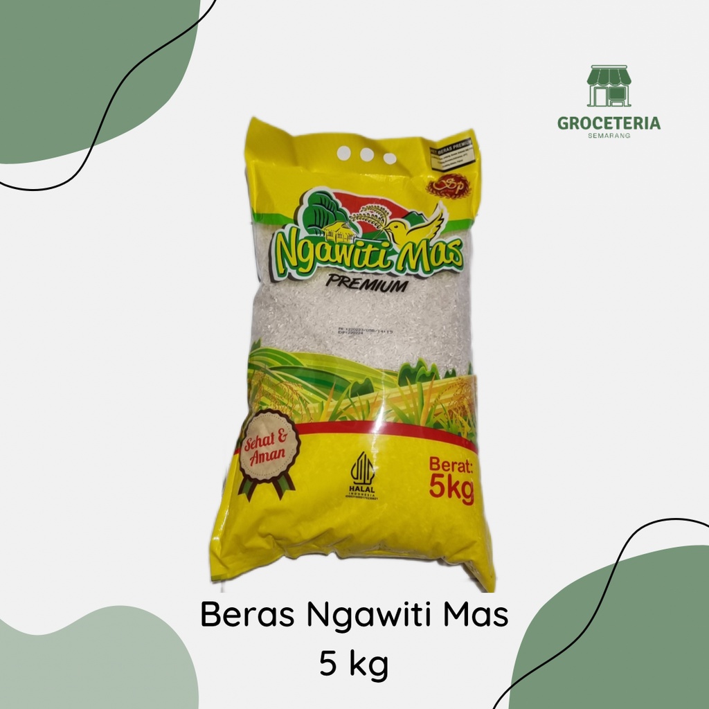 

BERAS PREMIUM NGAWITI MAS 5KG