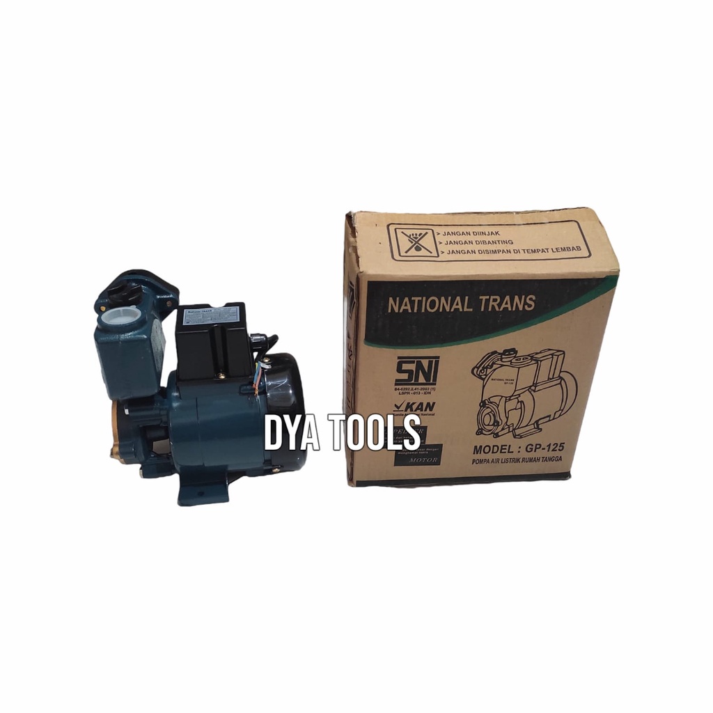 Pompa Air National / Mesin Pompa Pendorong Air GP 125 National