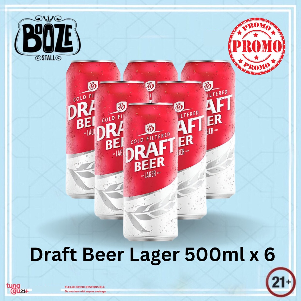 PROMO Draft Beer 500ml x 6 can
