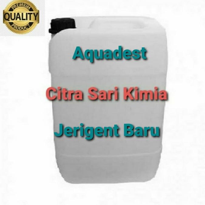 Aquadest / Air Suling / Air Destilasi / Air Aki 20Liter