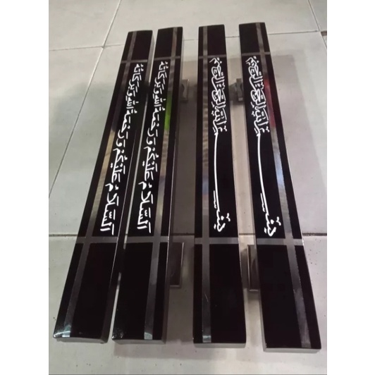 Pegangan Pintu Kaligrafi Minimalis Panjang 45cm