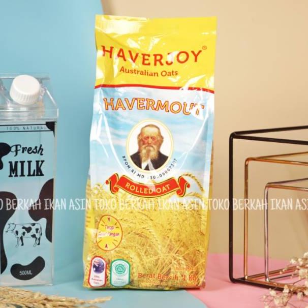 

☛ Keburu Kehabisan Haverjoy Havermout Australian Oats Rolled Oat 1kg .,.,