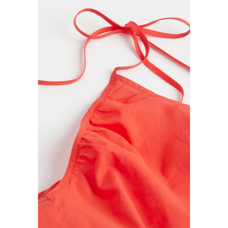 H&amp;m Cotton Voile A-line Dress