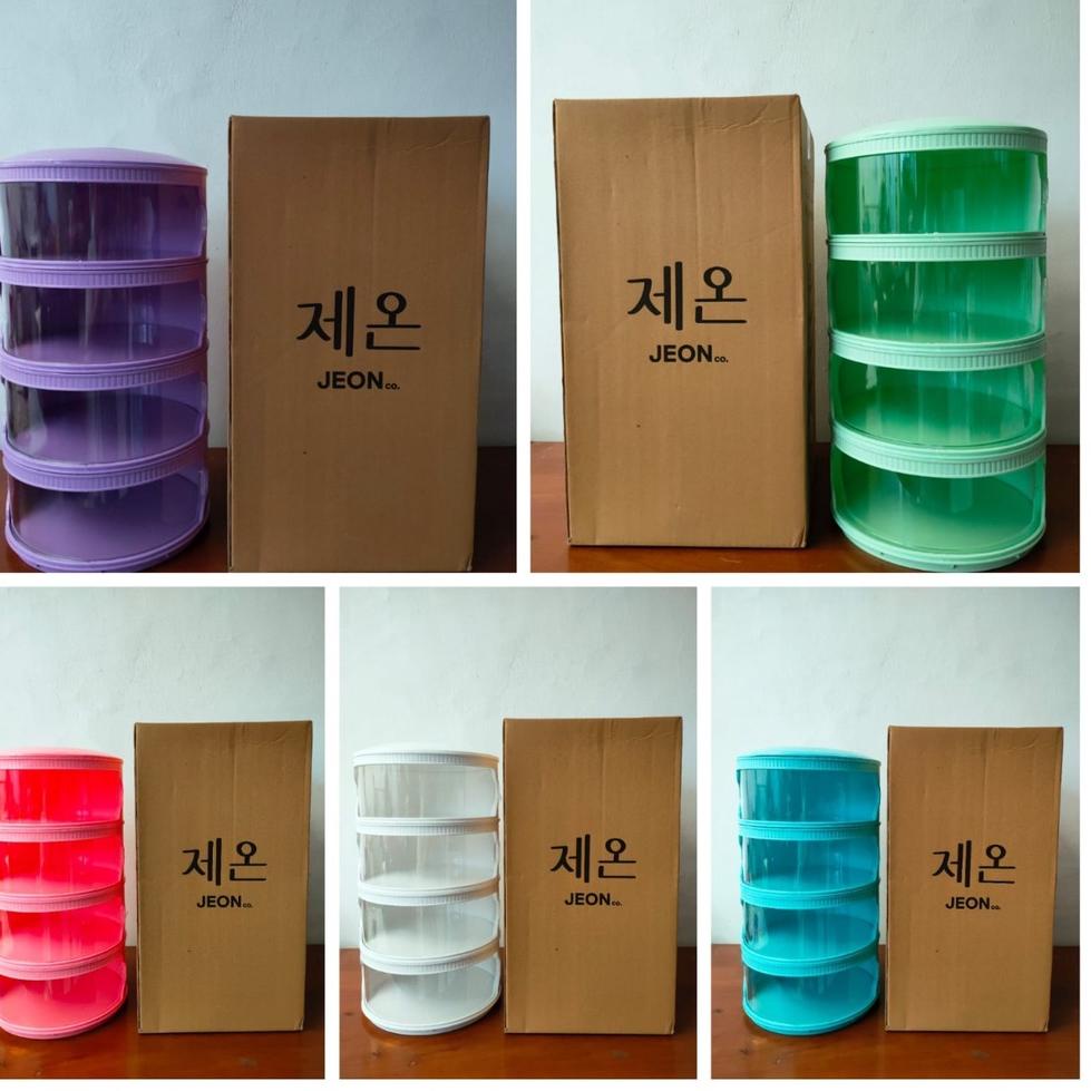 BIG SALE tudung saji susun warna tudung saji 4 susun warna tudung saji susun viral sudah rakitan