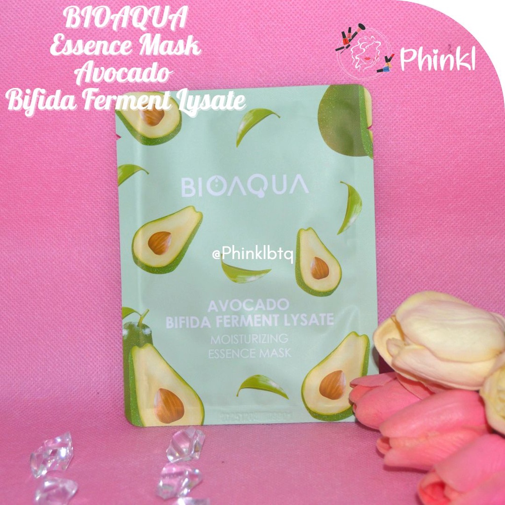 `ღ´ PHINKL `ღ´ PAKET Bioaqua Sheet mask masker lembut wajah lengkap 12 varian esence banyak lembab moist