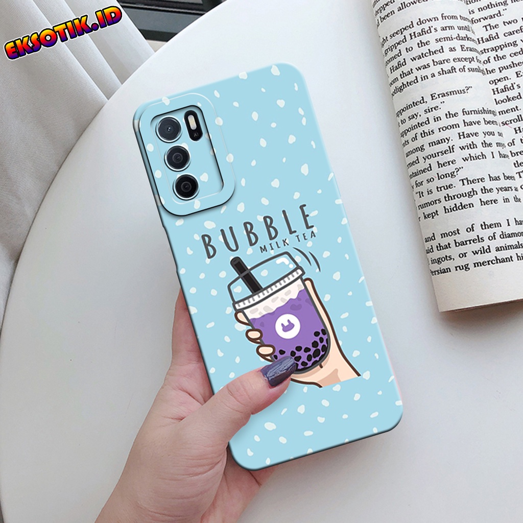 Case OPPO A16 - Eksotik.id - Casing OPPO A16 - Case BOBA - Skin Handphone - Silikon OPPO A16 - Cassing Hp - Hardcase - Softcase OPPO A16 - Mika Hp - Cover Hp - Kesing OPPO A16