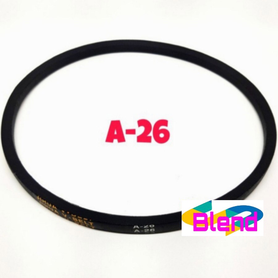 Vbelt A26 Mesin Cuci Multi/Fanbelt-Vanbelt-Fan Belt/Karet Panbel A-26