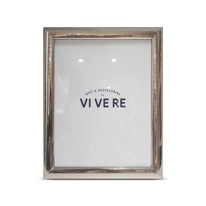 Terlaris Vivere Photo Frame Geffie L Silver 8X10Inch - Bingkai Foto