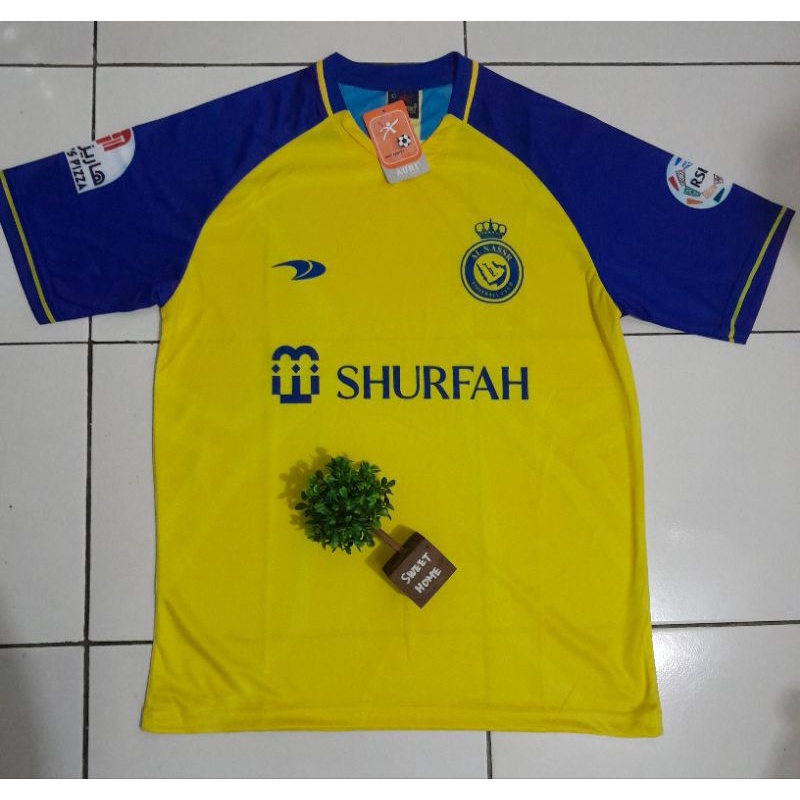 JERSEY AL NASSR HOME &amp; FOURTH 22/23 (TANPA NAMA RONALDO)