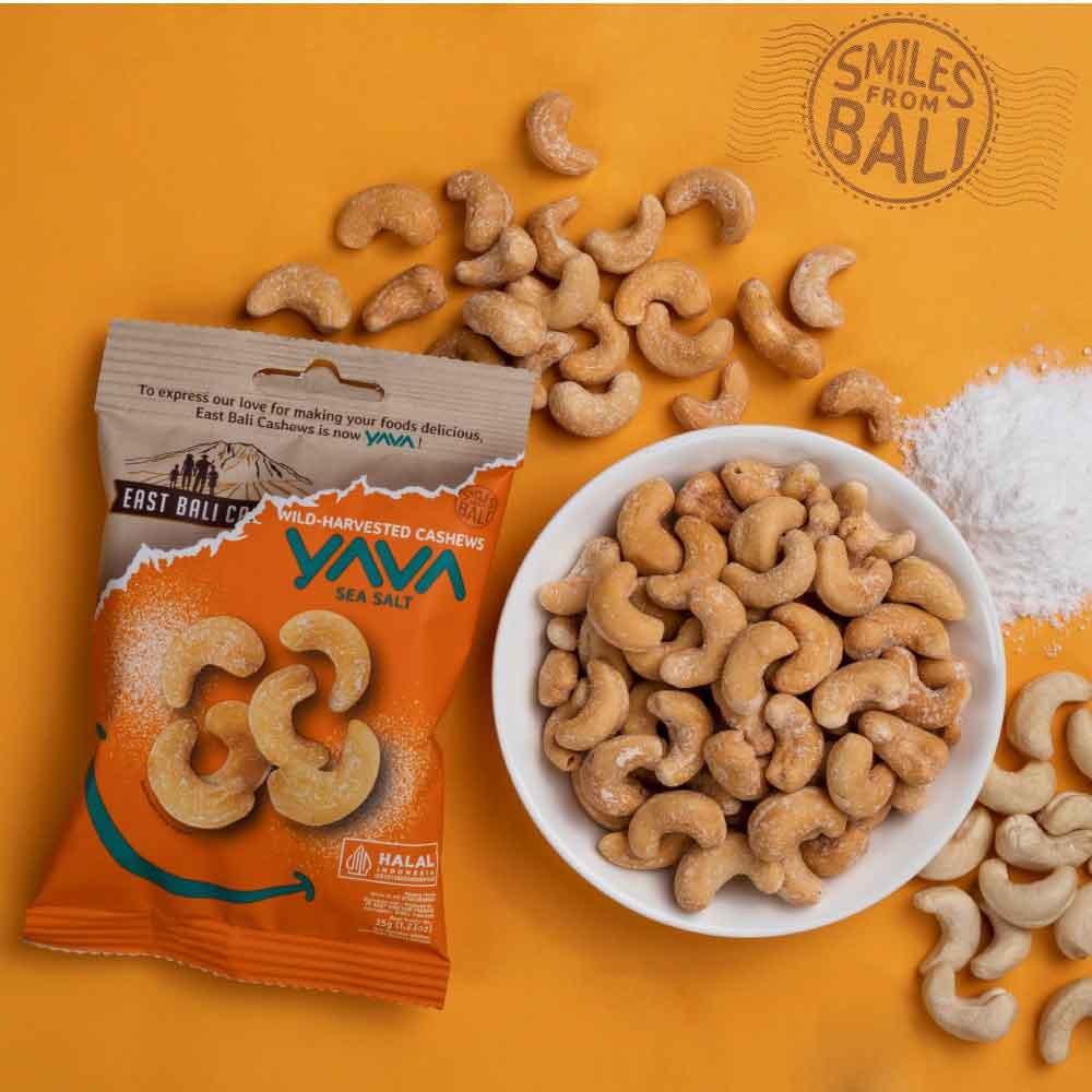 East Bali Cashew* YAVA* Kacang Mete Mede* 35g