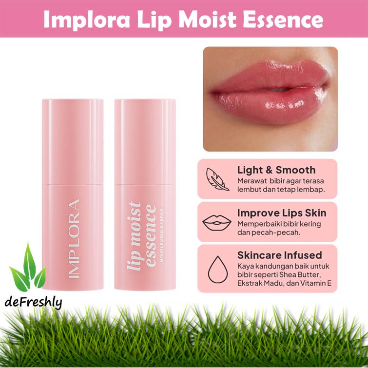 IMPLORA Lip Moist Series | Essence | Serum | Lip Oil | Perawatan Bibir