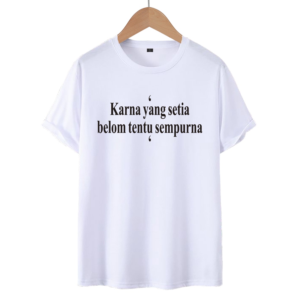 KAOS T-SHIRT SETIA / KAOS DISTRO WANITA.