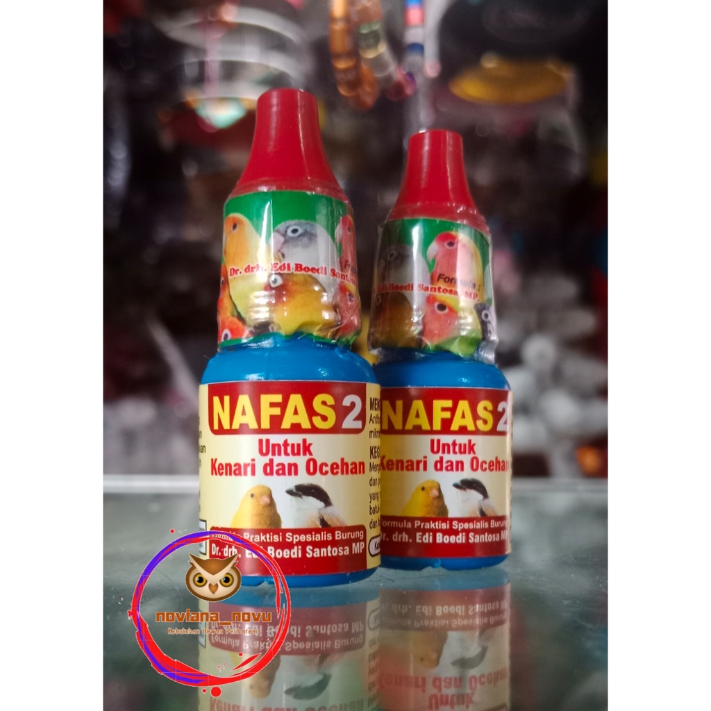NAFAS 2 DR EDI OBAT GANGGUAN PERNAFASAN UNTUK KENARI TLEDEKAN DAN OCEHAN FORMULA PRAKTISI SPESIALIS 
