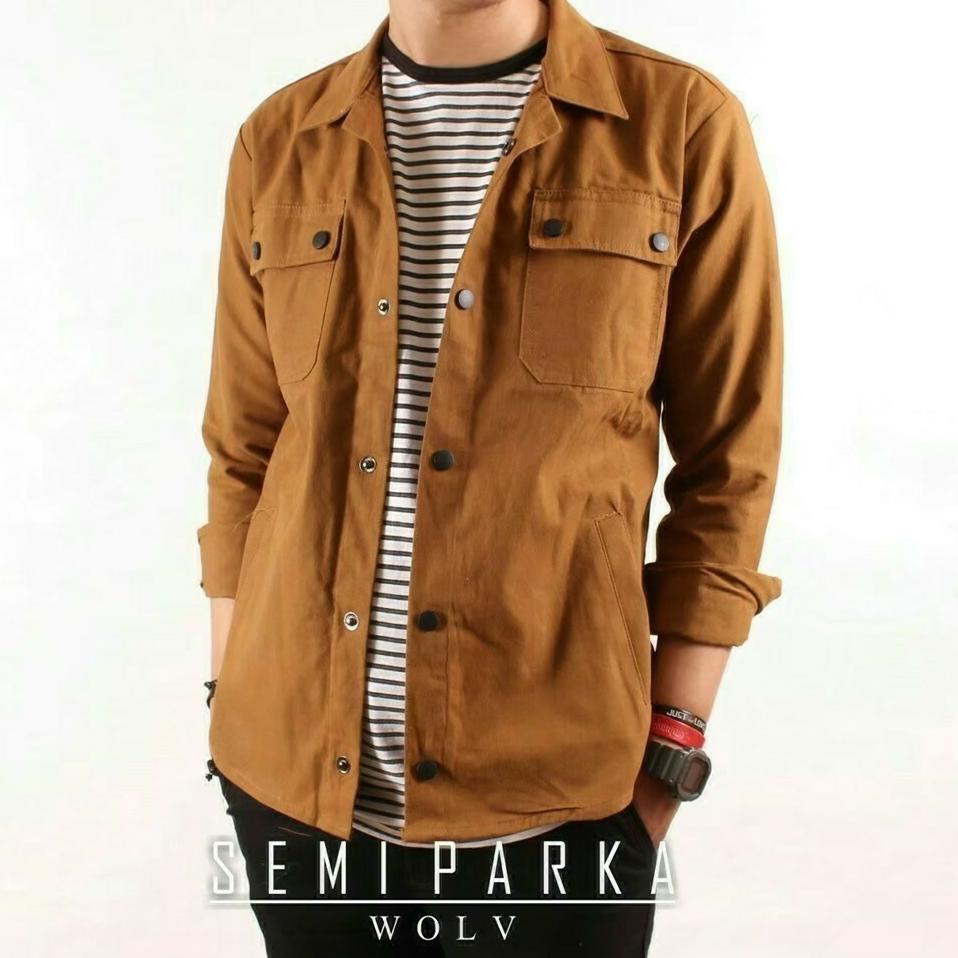 SIAP KIRIM Jaket pria trucker / Jaket Semi parka / Kemeja pria / jaket pria keren / atasan pria / ke