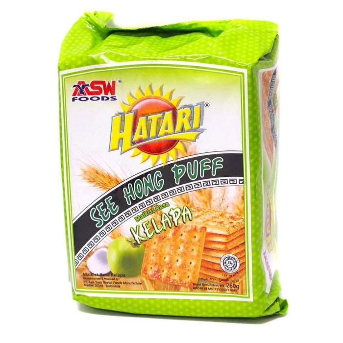 

ASW SEE HONG PUFF KELAPA 260GR