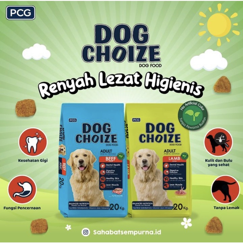 Dog Choize Adult 800 gr - Dogfood Makanan Anjing Termurah Freshpack
