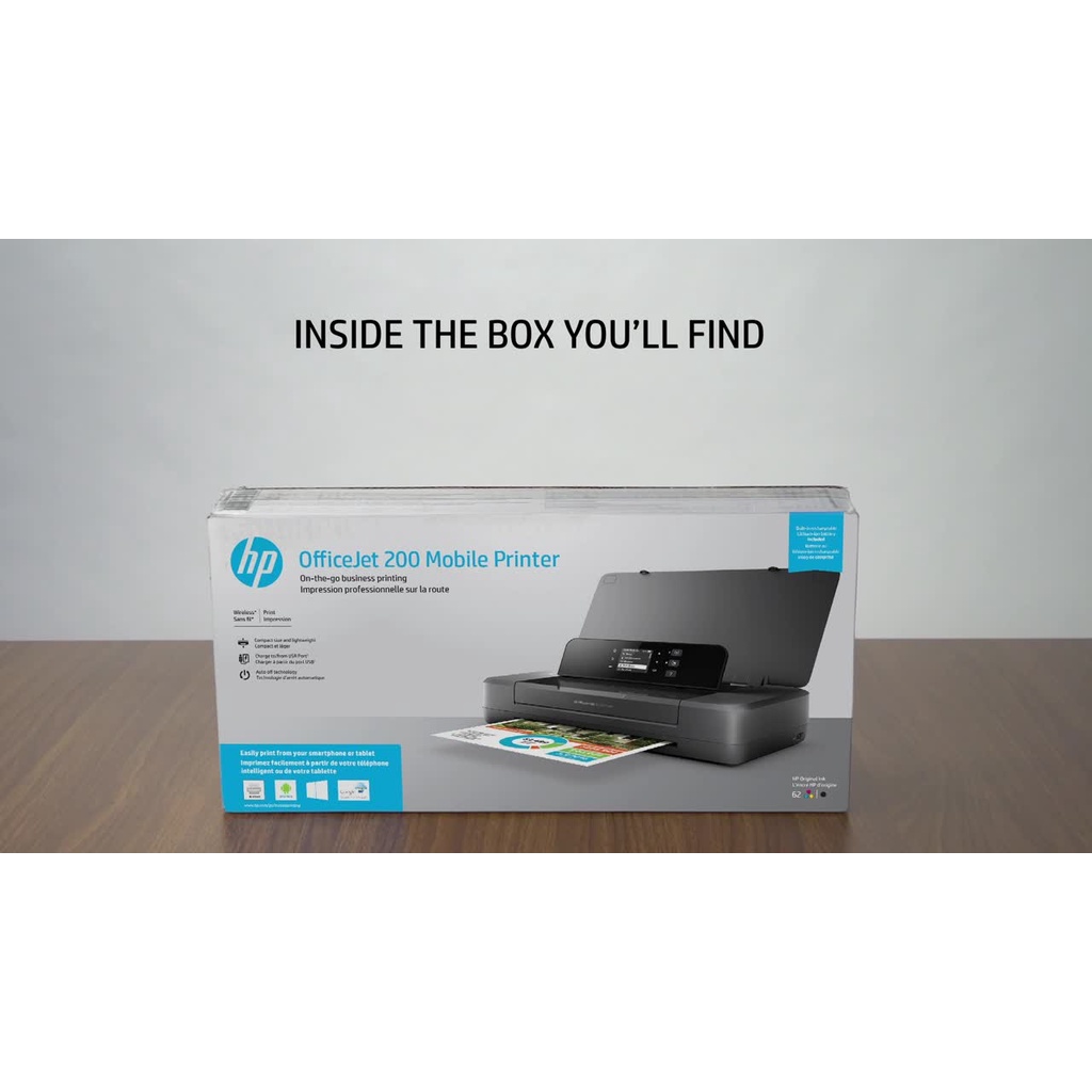 Printer Hp Officejet 200, Wifi - Printer HP Portable / Mobile - Garansi Resmi