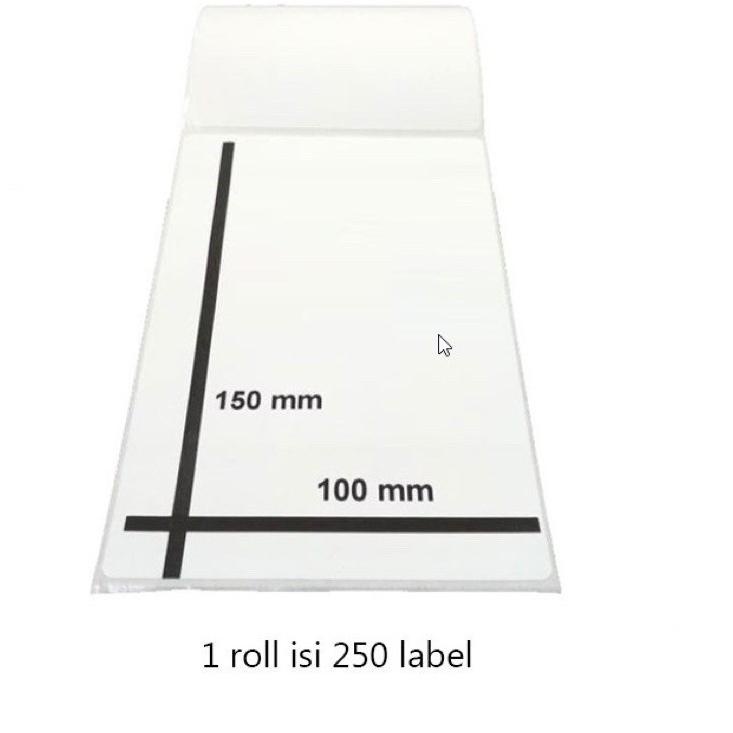 

Ready Menarik label thermal label stiker barcode label pengiriman / 250pcs