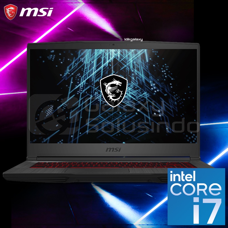 MSI GF63 11UC 1200ID i7-11800H 512GB SSD 8GB RTX3050 Gaming Notebook