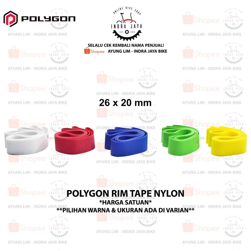 POLYGON - RIM TAPE 26" X 20mm - NYLON