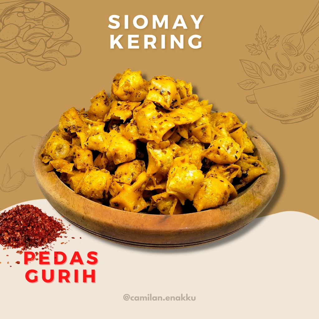 

1KG - Kerupuk Siomay | Siomay Kering | Siomay Mini | Siomay Pedas | Crispy | Snack Ramadhan | Lebaran | Idul Fitri