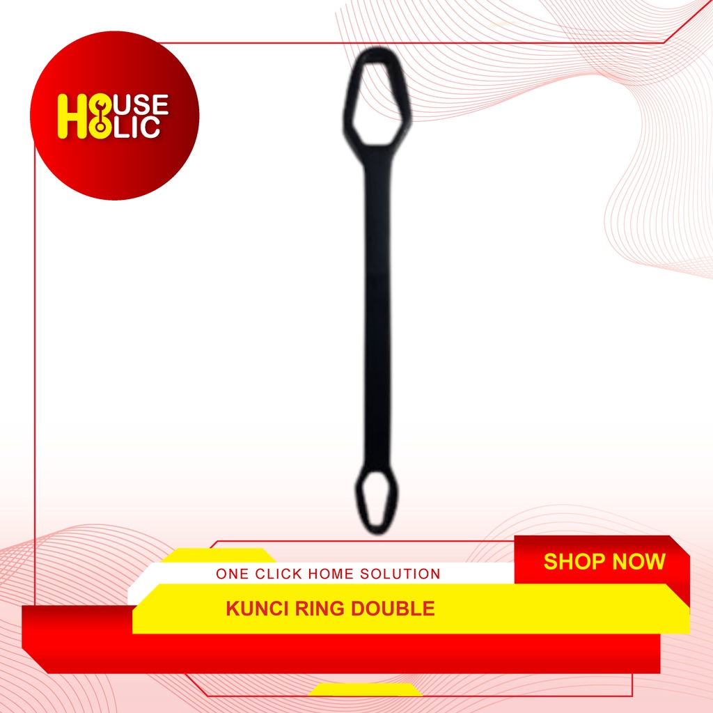 Kunci Ring Double Head Set 8 - 22 MM Kunci Pas Pipih Wrench Adjustable