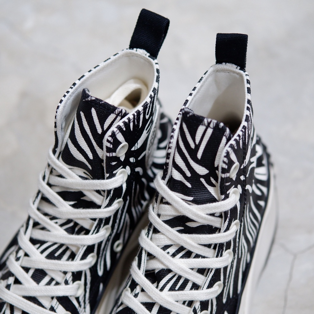 CONVERSE RUN STAR HIKE HI ZEBRA BLACK WHITE