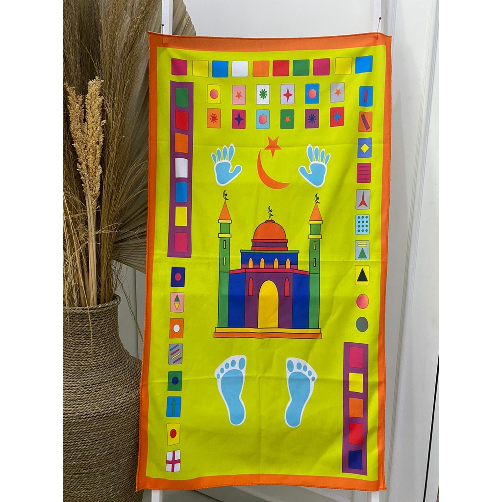 SAJADAH ANAK KARAKTER / SAJADAH ANAK MOTIF KARAKTER ARJUNA