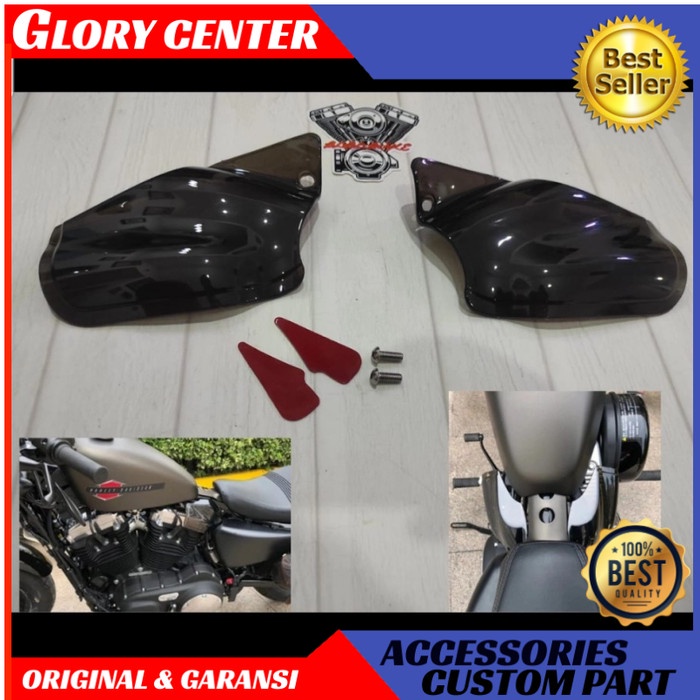 Heat Deflector Harley Sportster Penahan Panas Paha Sportster Aksesoris