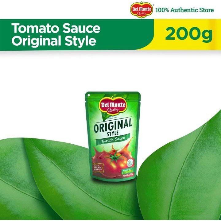 

DEL MONTE ORIGINAL STYLE TOMATO SAUCE 200g/250g