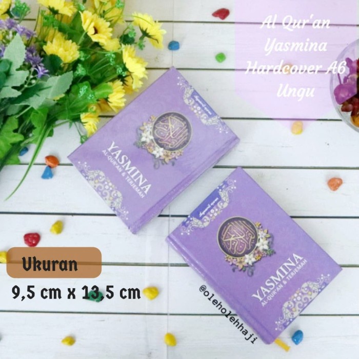 

AL QURAN SAKU TERJEMAHAN YASMINA RAINBOW HARDCOVER A6 SYAAMIL BEST QUALITY