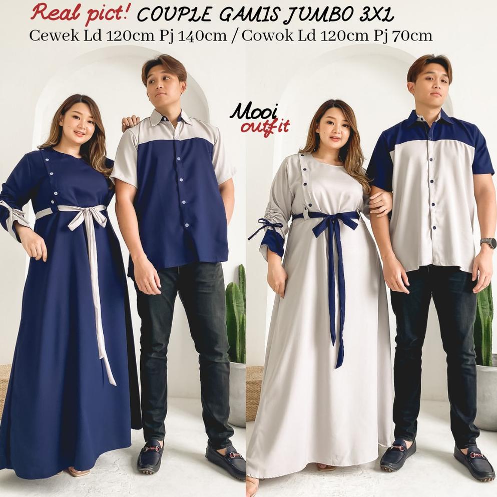TERMURAH COUPLE GAMIS JUMBO - GAMIS COUPLE JUMBO - COUPLE JUMBO - GAMIS COUPLE KELUARGA JUMBO - COUP