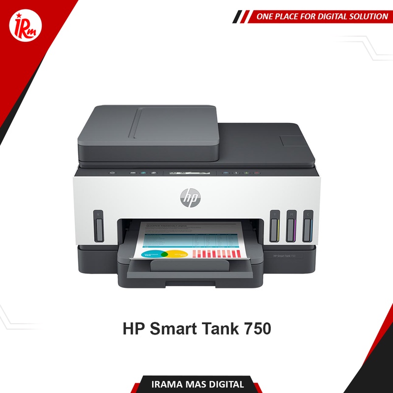 PRINTER HP - SMARTTANK 750 | Wifi All-in-One Printer