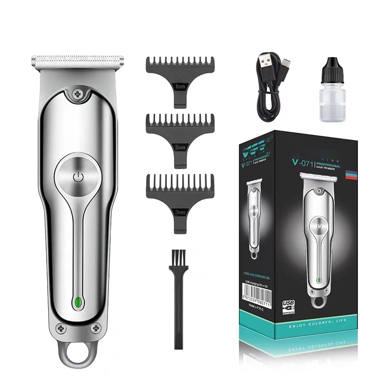 Alat Cukur Rambut Profesional, Mesin Kepala Pisau Alat Potong Rambut Profesional Isi Ulang untuk 0 K