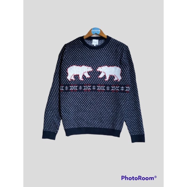 SWEATER RAJUT TOPMAN SECOND KNITWEAR PRIA WANITA VINTAGE