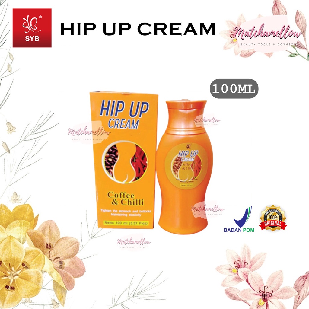 ❄️MATCHA❄️ HIP UP CREAM SYB BPOM - PEMBESAR BOKONG