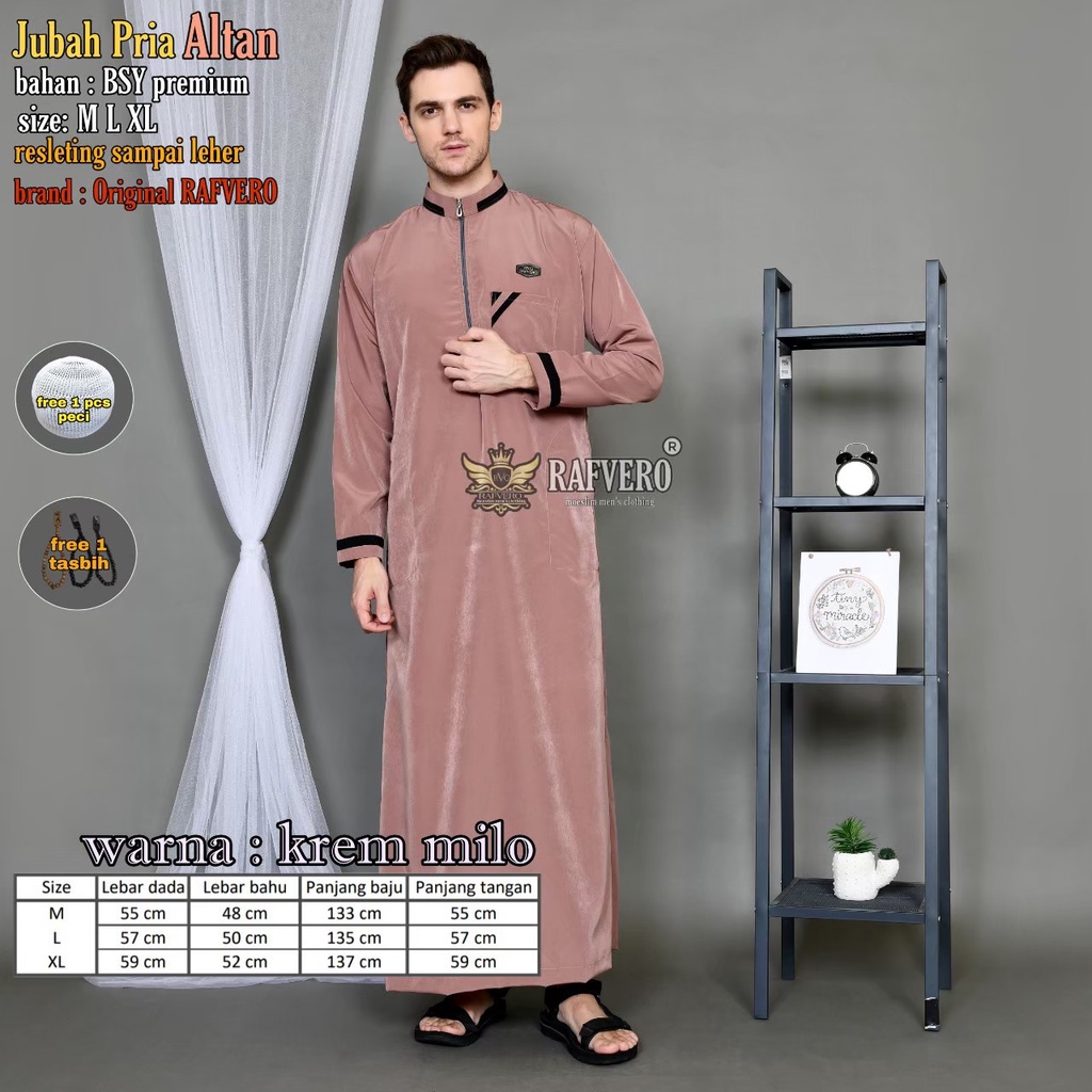 Gamis jubah koko kurta pria dewasa - jubah polos pria muslim - koko dewasa