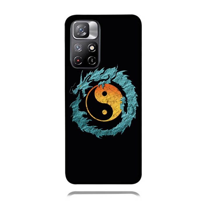 Casing Case Redmi Note 11 10 9 8 Pro Yin Yang Dragon DF114